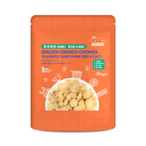 ETC Golden Crunch Cookies<br/> (Flaxseed, Sunflower Seed & Oat)<br/>黄金曲奇 (亚麻籽，葵花籽 & 燕麦)